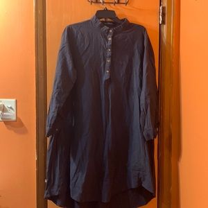 *3 for $25* Zanzea Collection Blue Dress size XXL